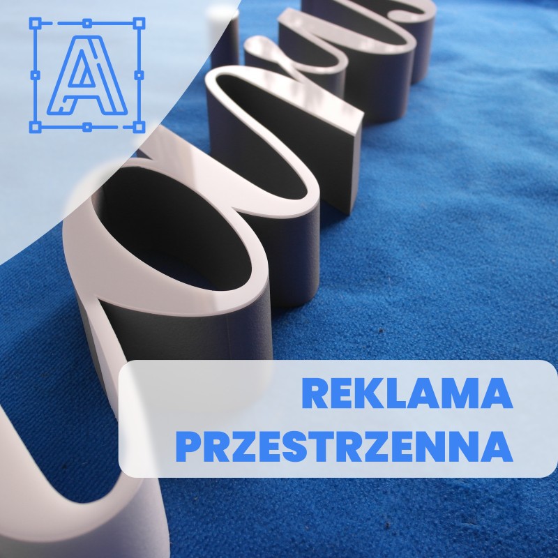 Firmowe logo ze styropianu